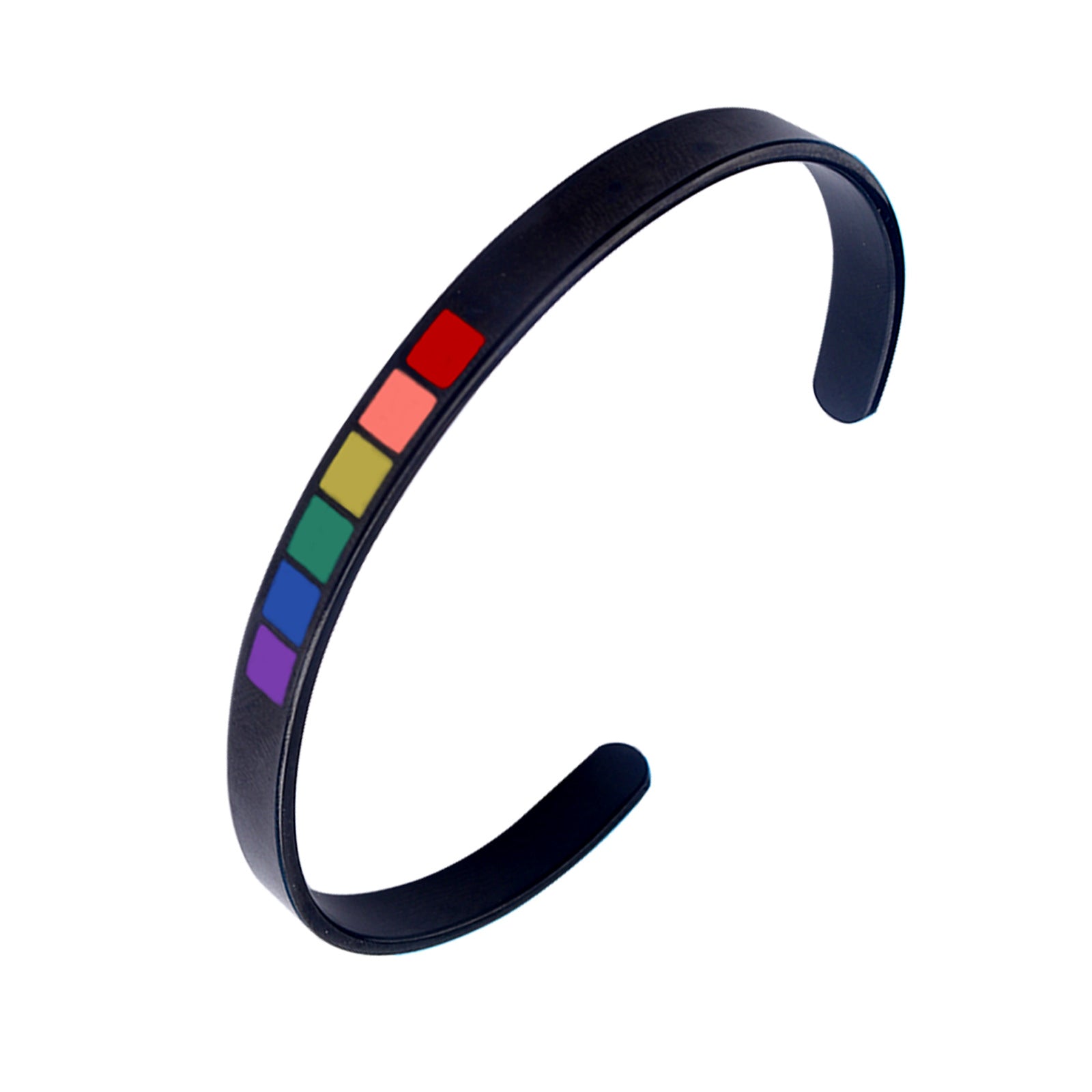 Rainbow gay al por mayor de 6 mm de acero de titanio C-Aceite de goteo Aceite ajustable ajustable